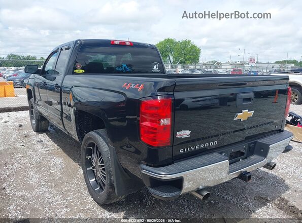 2GCVKPECXK1129978 2019 CHEVROLET SILVERADO Black Trasero izquierdo