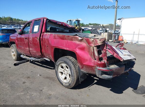2GCVKREC4J1109994 2018 CHEVROLET SILVERADO Maroon Rear left