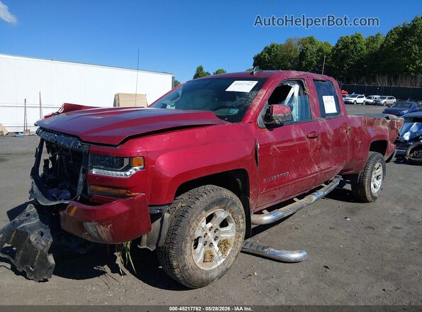 2GCVKREC4J1109994 2018 CHEVROLET SILVERADO Maroon Front left