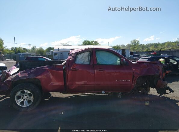2GCVKREC4J1109994 2018 CHEVROLET SILVERADO Maroon Rear interior view
