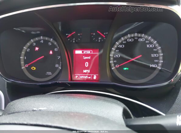 2GKALMEK0G6345869 2016 GMC TERRAIN Red უკანა სავარძლების ხედი