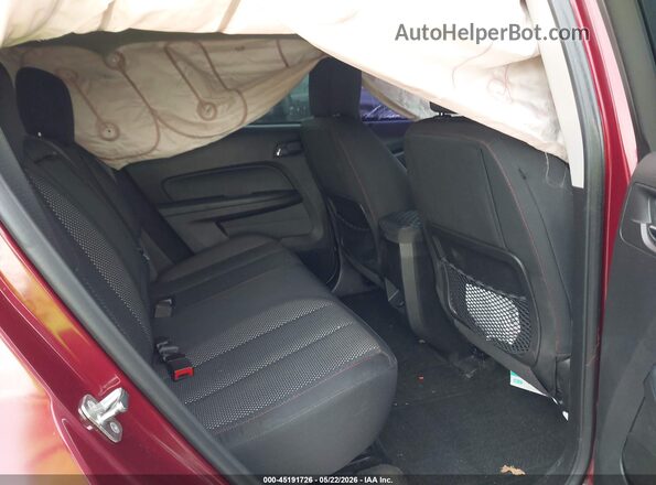 2GKALMEK0G6345869 2016 GMC TERRAIN Red VIN კოდის სტიკერის ხედი
