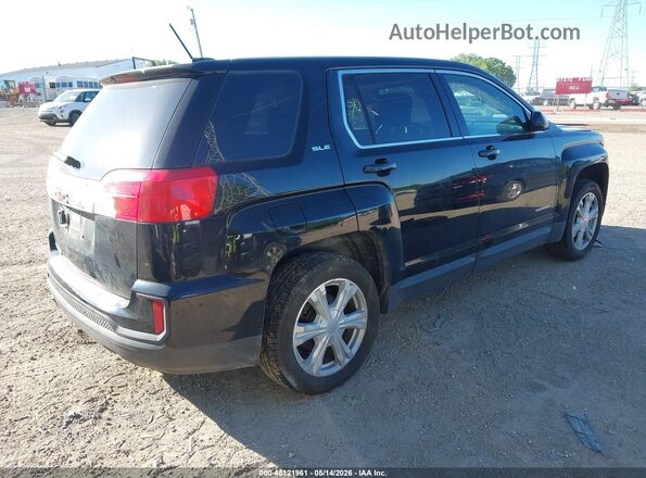 2GKALMEK0H6332945 2017 GMC TERRAIN Black Tył prawy
