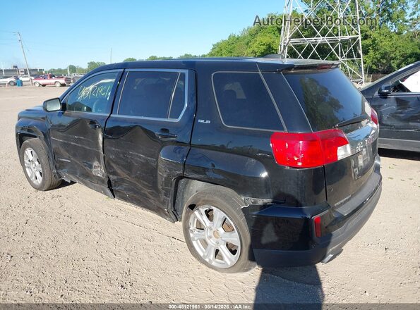 2GKALMEK0H6332945 2017 GMC TERRAIN Black Tył lewy
