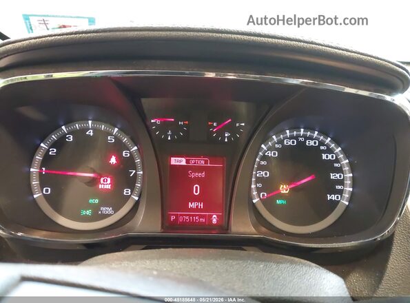 2GKALMEK1H6344134 2017 GMC TERRAIN White Հետևի նստատեղերի տեսք