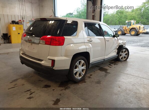 2GKALMEK1H6344134 2017 GMC TERRAIN White Հետևի աջ