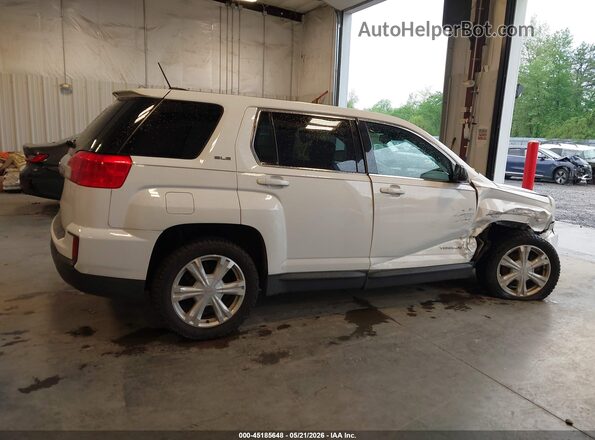 2GKALMEK1H6344134 2017 GMC TERRAIN White Սալոնի հետևի տեսք