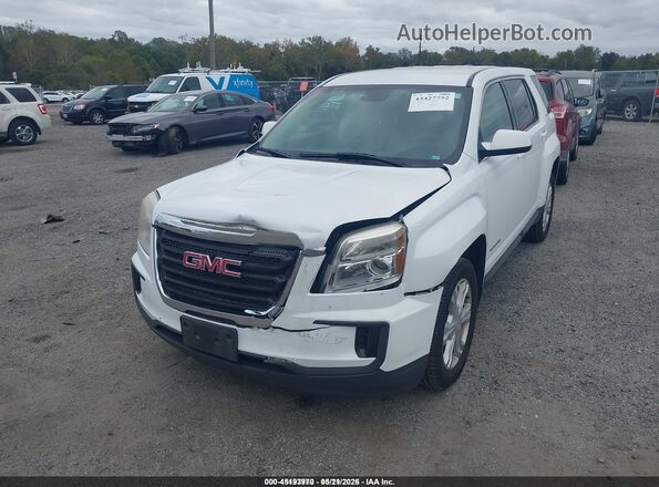 2GKALMEK2H6269542 2017 GMC TERRAIN White Przód lewy