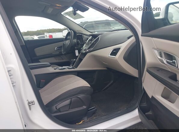 2GKALMEK2H6269542 2017 GMC TERRAIN White Widok wnętrza z przodu