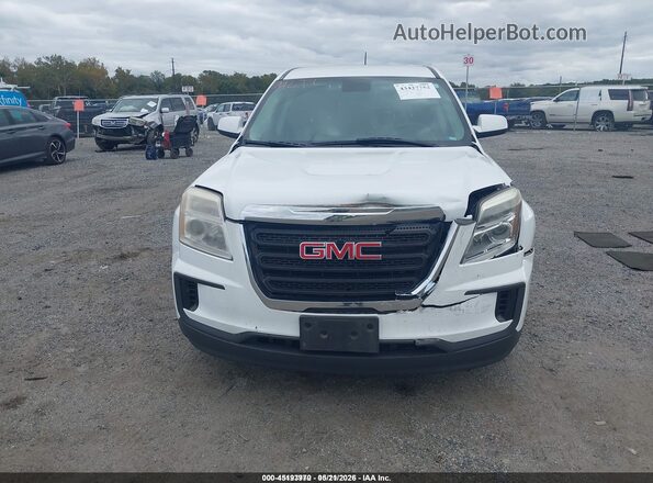 2GKALMEK2H6269542 2017 GMC TERRAIN White Widok deski rozdzielczej