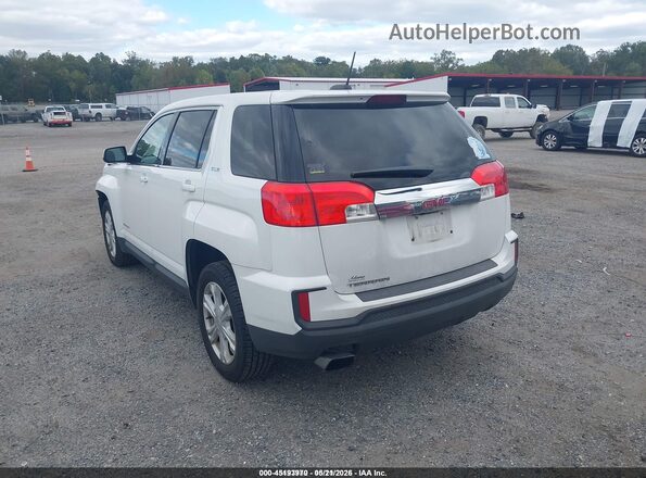 2GKALMEK2H6269542 2017 GMC TERRAIN White Tył lewy