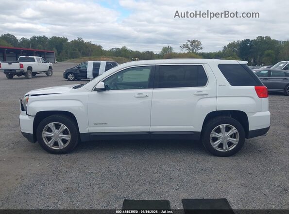 2GKALMEK2H6269542 2017 GMC TERRAIN White Widok wnętrza z tyłu