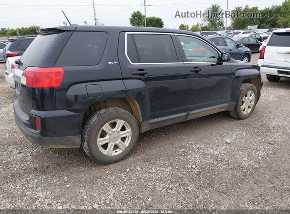 2GKALMEK3G6197829 2016 GMC TERRAIN Black Задня права чверть