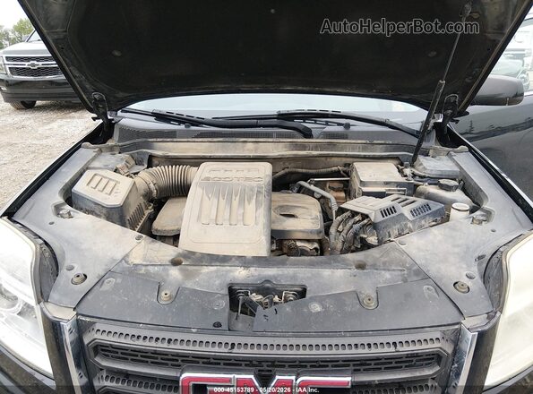 2GKALMEK3G6197829 2016 GMC TERRAIN Black Вид ззаду