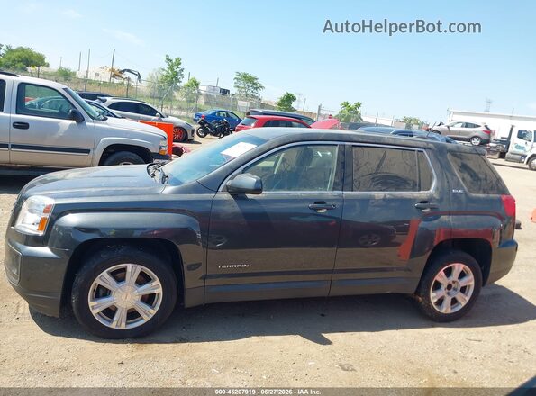 2GKALMEK4H6163013 2017 GMC TERRAIN Gray სალონის 360-გრადუსიანი ხედი