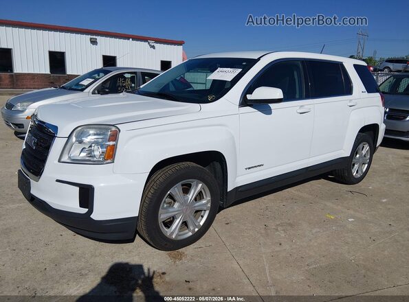 2GKALMEK4H6330275 2017 GMC TERRAIN White 