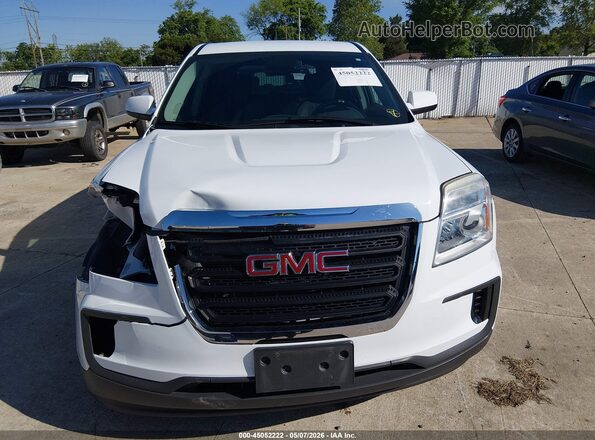 2GKALMEK4H6330275 2017 GMC TERRAIN White 