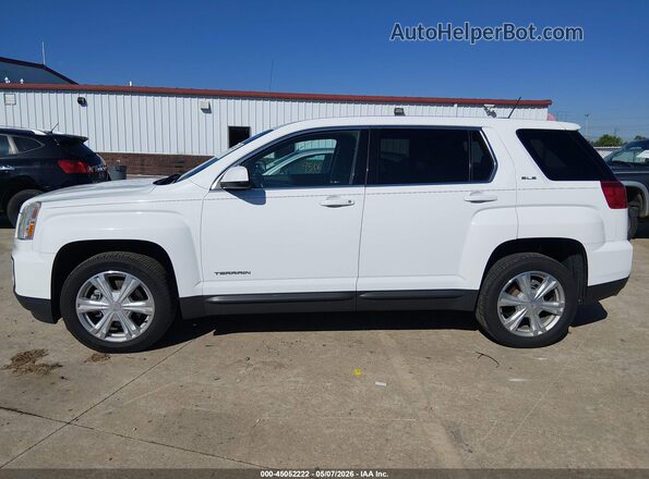 2GKALMEK4H6330275 2017 GMC TERRAIN White 