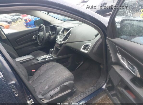 2GKALMEK5G6337556 2016 GMC TERRAIN Blue Front interior view
