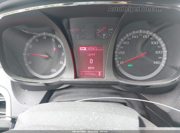 2GKALMEK5G6337556 2016 GMC TERRAIN Blue Rear seats view