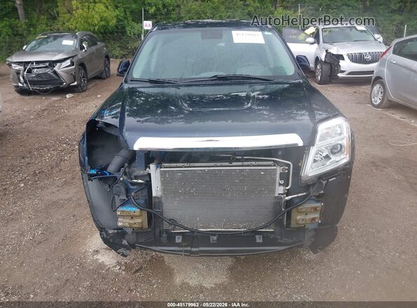 2GKALMEK5G6337556 2016 GMC TERRAIN Blue Front view
