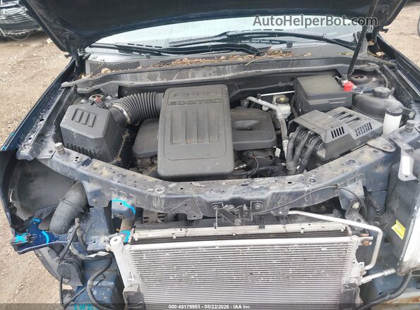 2GKALMEK5G6337556 2016 GMC TERRAIN Blue Rear view
