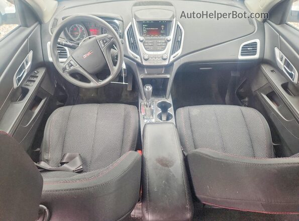 2GKALMEK5H6102351 2017 GMC TERRAIN White Dashboard view