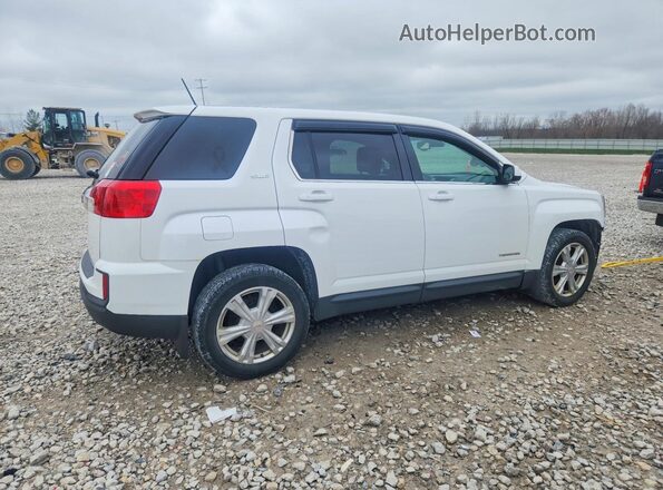2GKALMEK5H6102351 2017 GMC TERRAIN White Rear right