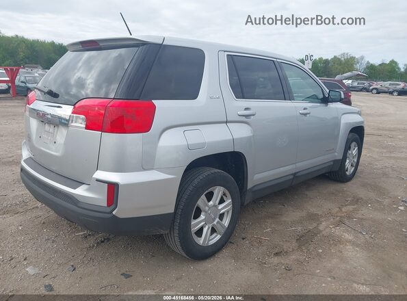 2GKALMEK6G6150228 2016 GMC TERRAIN Silver 