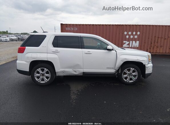2GKALMEK6H6142762 2017 GMC TERRAIN White Սալոնի հետևի տեսք