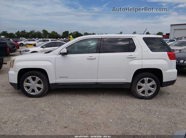 2GKALMEK6H6314823 2017 GMC TERRAIN White სალონის 360-გრადუსიანი ხედი