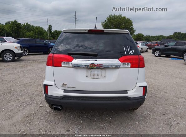 2GKALMEK6H6314823 2017 GMC TERRAIN White 