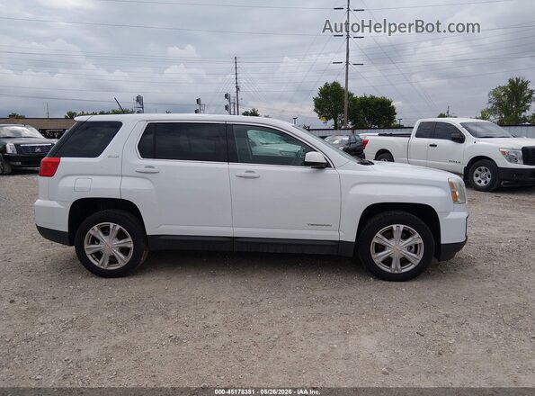 2GKALMEK6H6314823 2017 GMC TERRAIN White უკანა სალონის ხედი