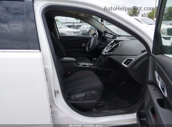 2GKALMEK6H6314823 2017 GMC TERRAIN White წინა სალონის ხედი