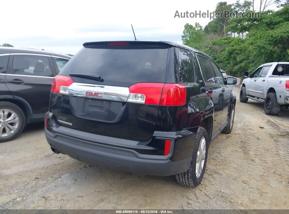 2GKALMEK7H6141569 2017 GMC TERRAIN Черный Задняя правая четверть