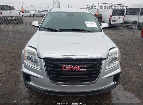 2GKALMEK8H6278570 2017 GMC TERRAIN Silver ხელსაწყოთა პანელის ხედი