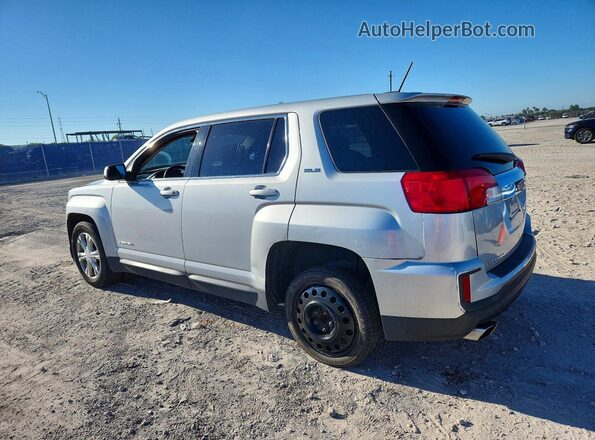 2GKALMEK8H6343983 2017 GMC TERRAIN Silver უკანა მარცხენა
