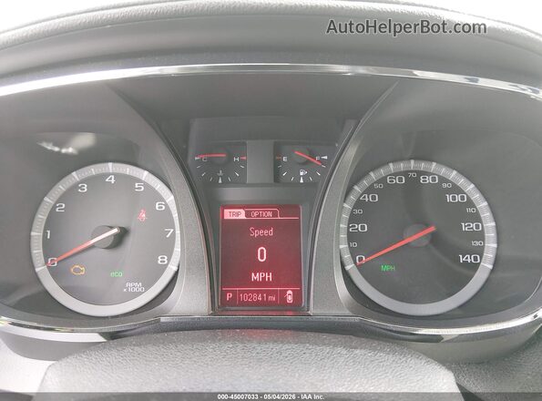 2GKALMEKXH6153375 2017 GMC TERRAIN White Widok tylnych siedzeń