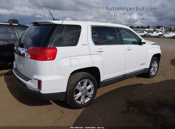 2GKALMEKXH6153375 2017 GMC TERRAIN White Tył prawy