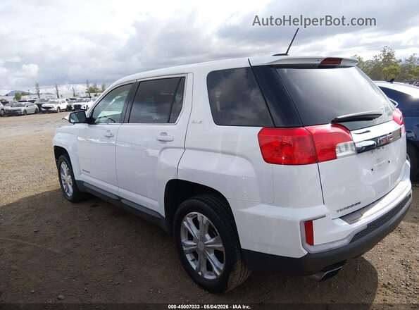 2GKALMEKXH6153375 2017 GMC TERRAIN White 
