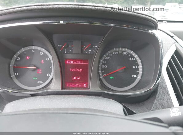 2GKALNEK0H6353543 2017 GMC TERRAIN Gray უკანა სავარძლების ხედი