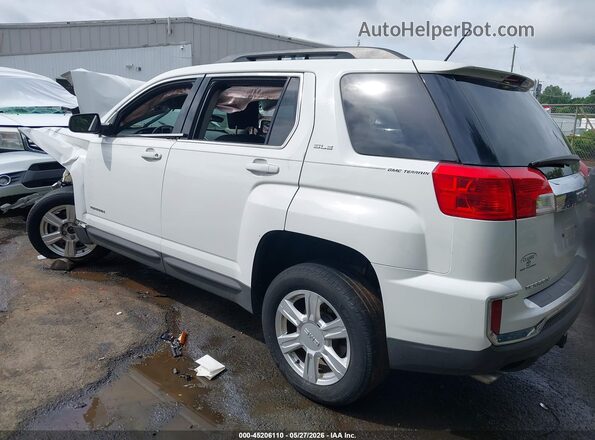 2GKALNEK2G6132119 2016 GMC TERRAIN White Trasero izquierdo