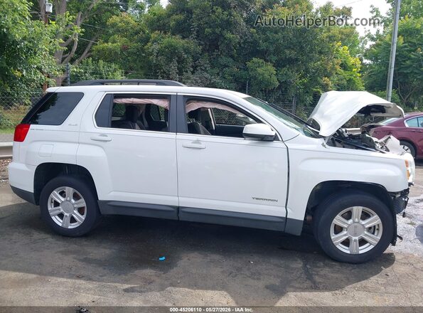 2GKALNEK2G6132119 2016 GMC TERRAIN White Vista interior trasera