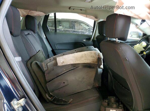 2GKALNEK3H6101205 2017 GMC TERRAIN Blue Vista interior trasera