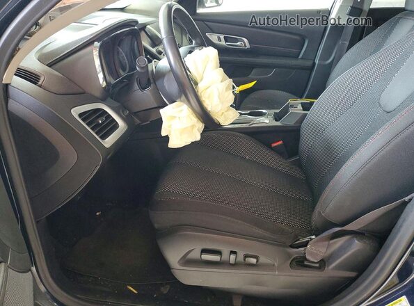 2GKALNEK3H6101205 2017 GMC TERRAIN Blue Vista interior delantera