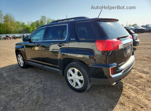 2GKALNEK3H6343105 2017 GMC TERRAIN Black Trasero izquierdo