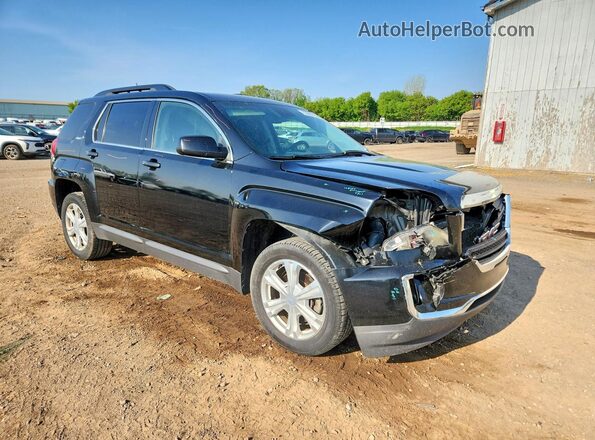 2GKALNEK3H6343105 2017 GMC TERRAIN Black Delantero derecho