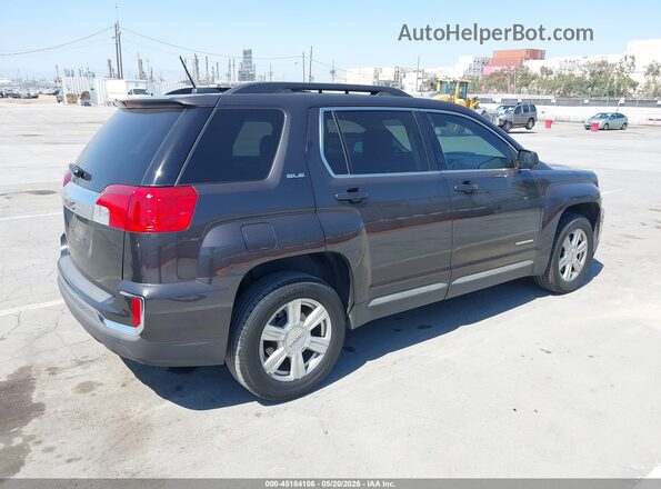 2GKALNEK8G6286351 2016 GMC TERRAIN Brown Trasero derecho