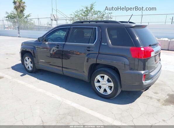 2GKALNEK8G6286351 2016 GMC TERRAIN Brown Trasero izquierdo