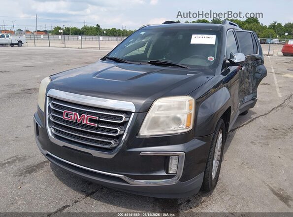 2GKALPEK2H6248286 2017 GMC TERRAIN Зеленый Передняя левая четверть